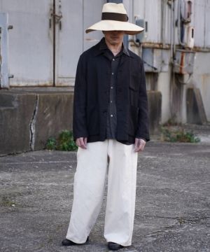 shiun(シウン) ONLINE STORE / CUPRO FIBRIL UTILITY SHIRT