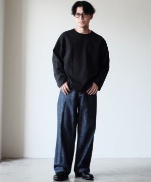 shiun(シウン) ONLINE STORE / COTTON FOOTBALL L/S TEE