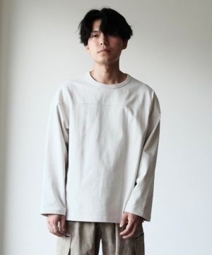 COTTON FOOTBALL L/S TEE　shiun XS　シウン　わむう shiun(シウン) ONLINE STORE / COTTON FOOTBALL L/S TEE