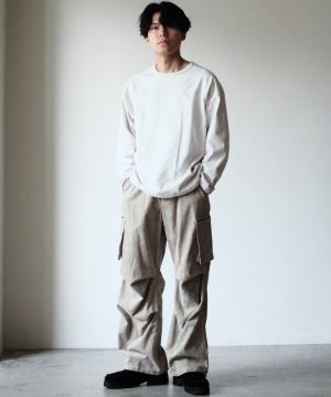 COTTON FOOTBALL L/S TEE　shiun XS　シウン　わむう shiun(シウン) ONLINE STORE / COTTON FOOTBALL L/S TEE
