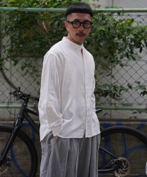 shiun(シウン) ONLINE STORE / SLUB COTTON GAUZE SHIRT