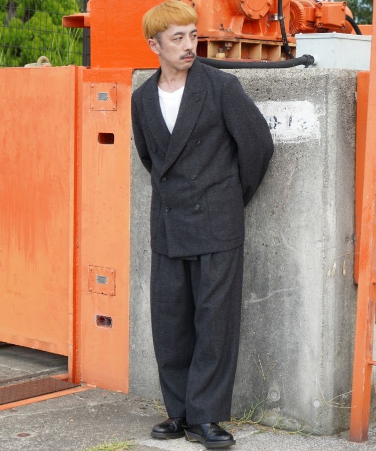 ジャケット・アウター HERRINGBONE W.B JACKET EASY TROUSERS shiun(シウン) ONLINE STORE / HERRINGBONE W.B JACKET