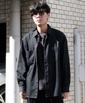 トップス shiun LIGHT DENIM SHIRT shiun(シウン) ONLINE STORE / LIGHT DENIM SHIRT