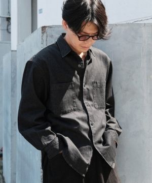 トップス shiun LIGHT DENIM SHIRT shiun(シウン) ONLINE STORE / LIGHT DENIM SHIRT