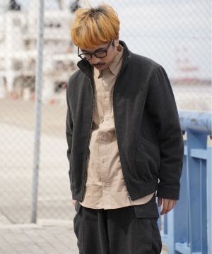 shiun(シウン) ONLINE STORE / WOOL TRACK BLOUSON