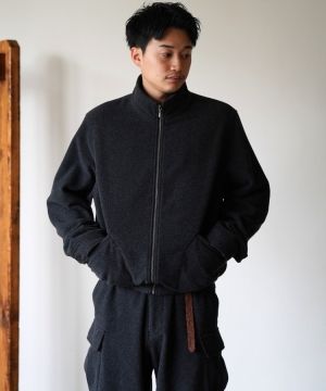 shiun(シウン) ONLINE STORE / WOOL TRACK BLOUSON