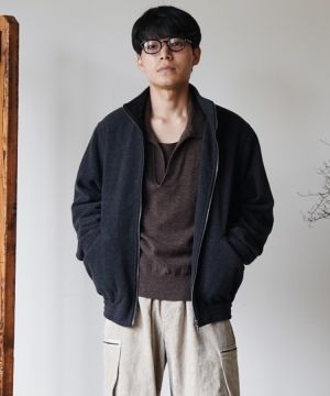 shiun(シウン) ONLINE STORE / WOOL TRACK BLOUSON
