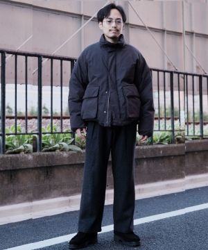 shiun(シウン) ONLINE STORE / SOFT BRUSHED PUFFER JACKET