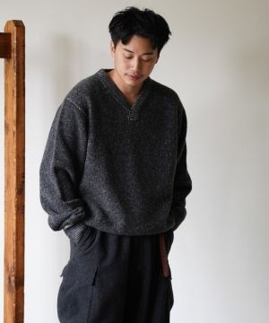 shiun WOOL A-1 KNIT Sサイズ 24AW shiun(シウン) ONLINE STORE / WOOL A-1 KNIT