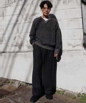 パンツ shiun/WOOL TWEED TROUSERS shiun(シウン) ONLINE STORE / WOOL TWEED TROUSERS