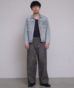 shiun(シウン) ONLINE STORE / FADED COTTON TROUSERS