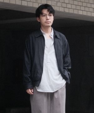 【shiun】LINEN OPEN COLLAR JACKET shiun(シウン) ONLINE STORE / LINEN OPEN COLLAR JACKET