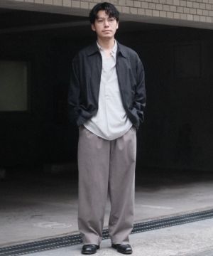 shiun(シウン) ONLINE STORE / LINEN OPEN COLLAR JACKET