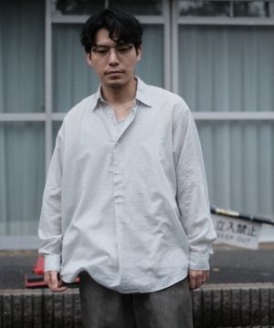 試着のみ　shiun SLEEPING PULLOVER SHIRTS XS shiun(シウン) ONLINE STORE / SLEEPING PULLOVER SHIRTS