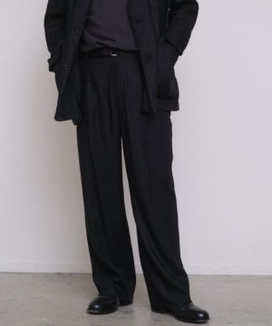 shiun(シウン) ONLINE STORE / LINEN BELTED PANTS