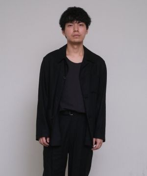 shiun(シウン) ONLINE STORE / LINEN OPEN COLLAR JACKET