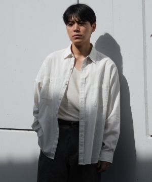 【美品】shiun LINEN SHEER L/S SHIRTS shiun(シウン) ONLINE STORE / LINEN SHEER L/S SHIRTS