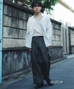 shiun(シウン) ONLINE STORE / LINEN SHEER L/S SHIRTS