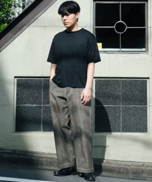 shiun FADED COTTON TROUSERS　xsサイズ shiun(シウン) ONLINE STORE / FADED COTTON TROUSERS