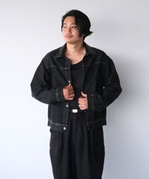 shiun FADED DENIW JACKET サイズS shiun(シウン) ONLINE STORE / FADED DENIM JACKET