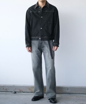 shiun FADED DENIM JACKET Mサイズ shiun(シウン) ONLINE STORE / FADED DENIM JACKET