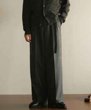 shiun(シウン) ONLINE STORE / STRAIGHT TUCK TROUSERS