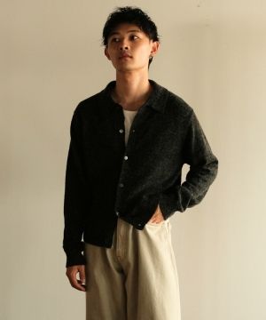 shiun(シウン) ONLINE STORE / WOOL ALPACA KNIT SHIRT