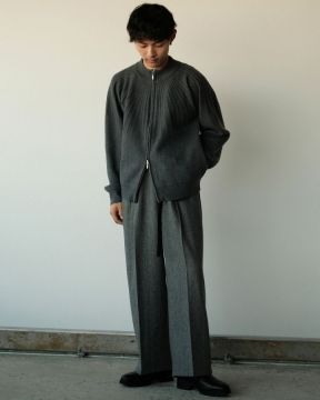shiun(シウン) ONLINE STORE / ZIP KNIT CARDIGAN