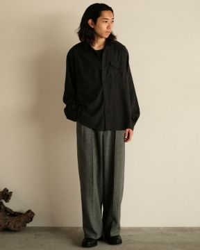 shiun(シウン) ONLINE STORE / TWEED STRAIGHT TROUSERS