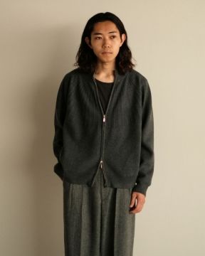 shiun(シウン) ONLINE STORE / ZIP KNIT CARDIGAN