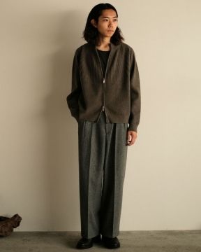 shiun(シウン) ONLINE STORE / TWEED STRAIGHT TROUSERS