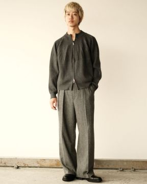 shiun(シウン) ONLINE STORE / ZIP KNIT CARDIGAN