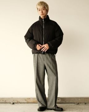 shiun(シウン) ONLINE STORE / NYLON SHORT PADDED BLOUSON