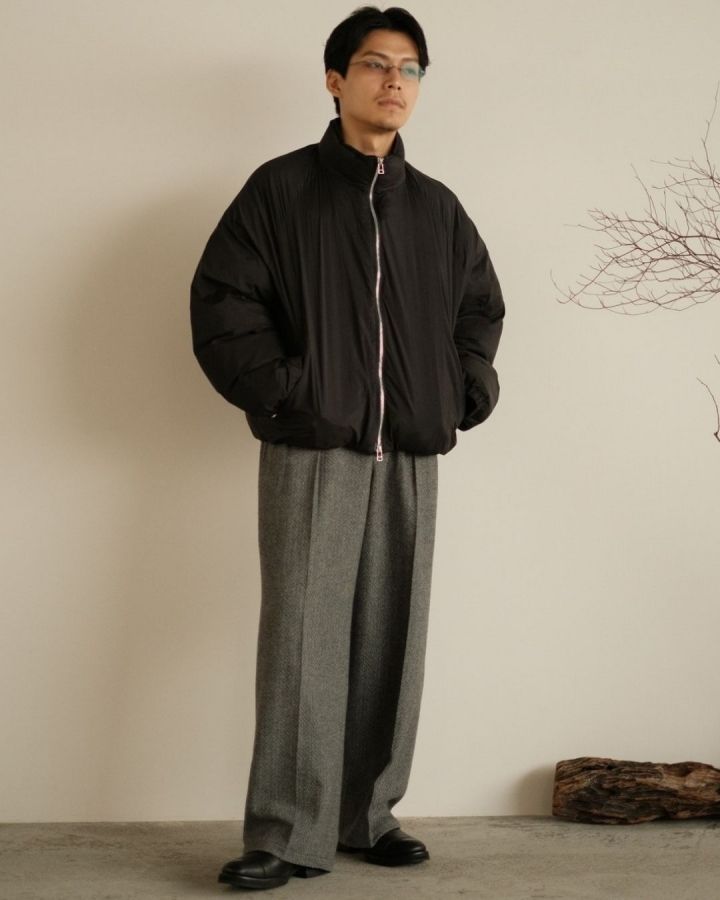 shiun WOOL TWEED TROUSERS Sサイズ shiun(シウン) ONLINE STORE