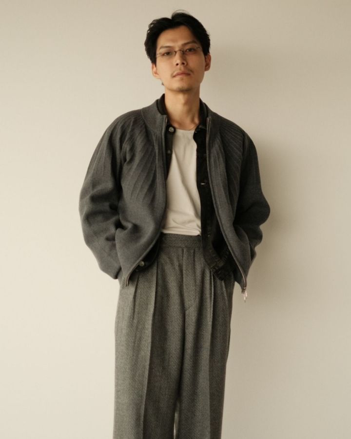 shiun WOOL A-1 KNIT Sサイズ 24AW shiun WOOL A-1 KNIT Sサイズ 24AW shiun WOOL A-1 KNIT Sサイズ 24AW