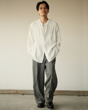 shiun(シウン) ONLINE STORE / TWEED STRAIGHT TROUSERS