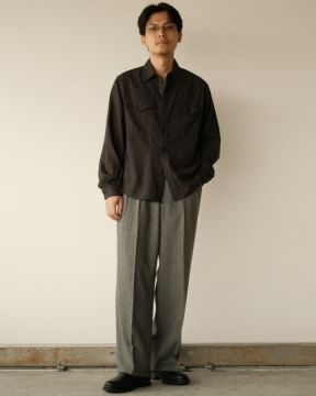 shiun TWEED STRAIGHT TROUSERS 【S】　スラックス 251025wamu56_s.jpg?v=