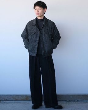 shiun(シウン) ONLINE STORE / TWEED CROPPED BLOUSON