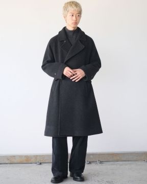 shiun ロングコート shiun(シウン) ONLINE STORE / TIELOCKEN MELTON COAT