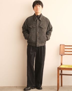 shiun(シウン) ONLINE STORE / TWEED CROPPED BLOUSON