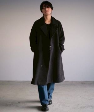 新品未使用Shiun TIELOCKENMELTONCOAT CHARCOA S shiun(シウン) ONLINE STORE / TIELOCKEN MELTON COAT