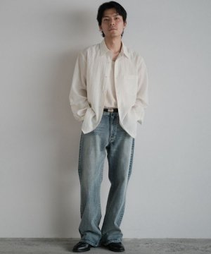 shiun(シウン) ONLINE STORE / WASHED COTTON SHEER SHIRT