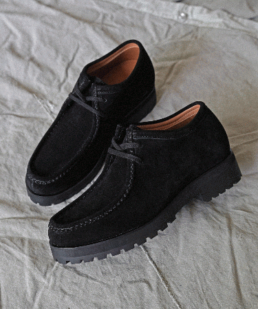 shiun(シウン) ONLINE STORE / BLACK SUEDE MOCCASIN shiun(シウン) ONLINE STORE / BLACK SUEDE MOCCASIN