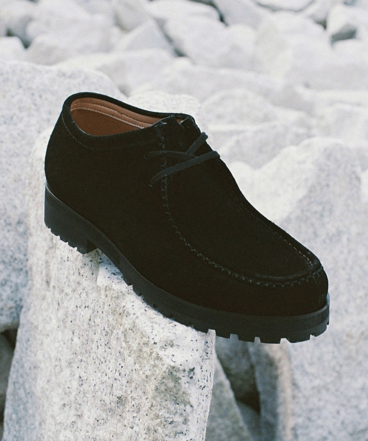 shiun(シウン) ONLINE STORE / BLACK SUEDE MOCCASIN shiun(シウン) ONLINE STORE / BLACK SUEDE MOCCASIN