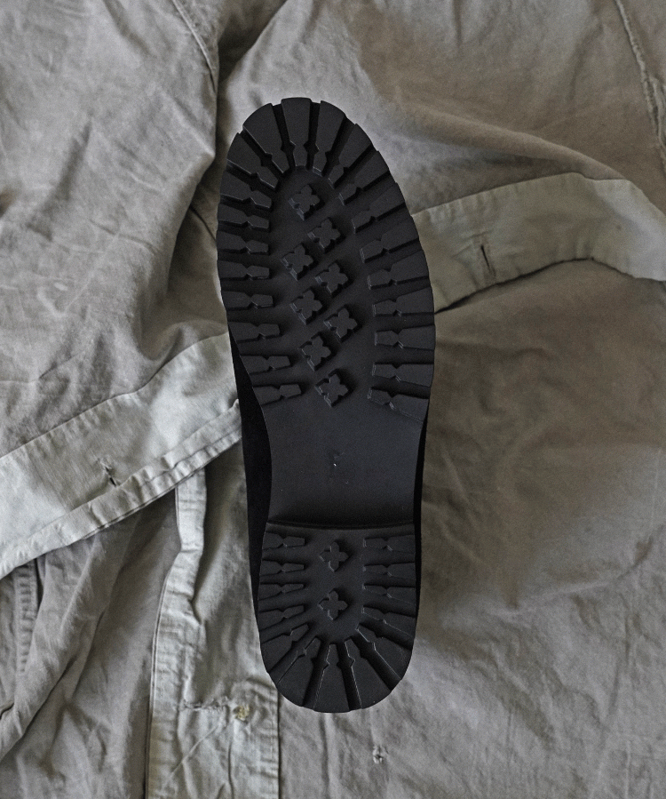 shiun BLACK SUEDE MOCCASIN XXSサイズ 37 shiun(シウン) ONLINE STORE / BLACK SUEDE MOCCASIN