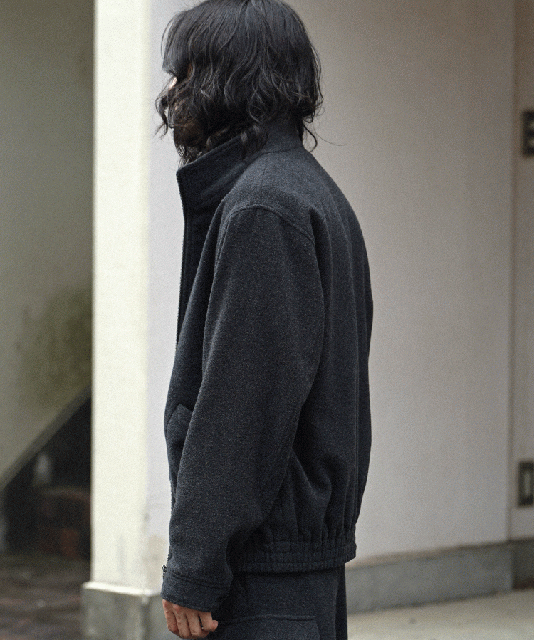 shiun(シウン) ONLINE STORE / WOOL TRACK BLOUSON