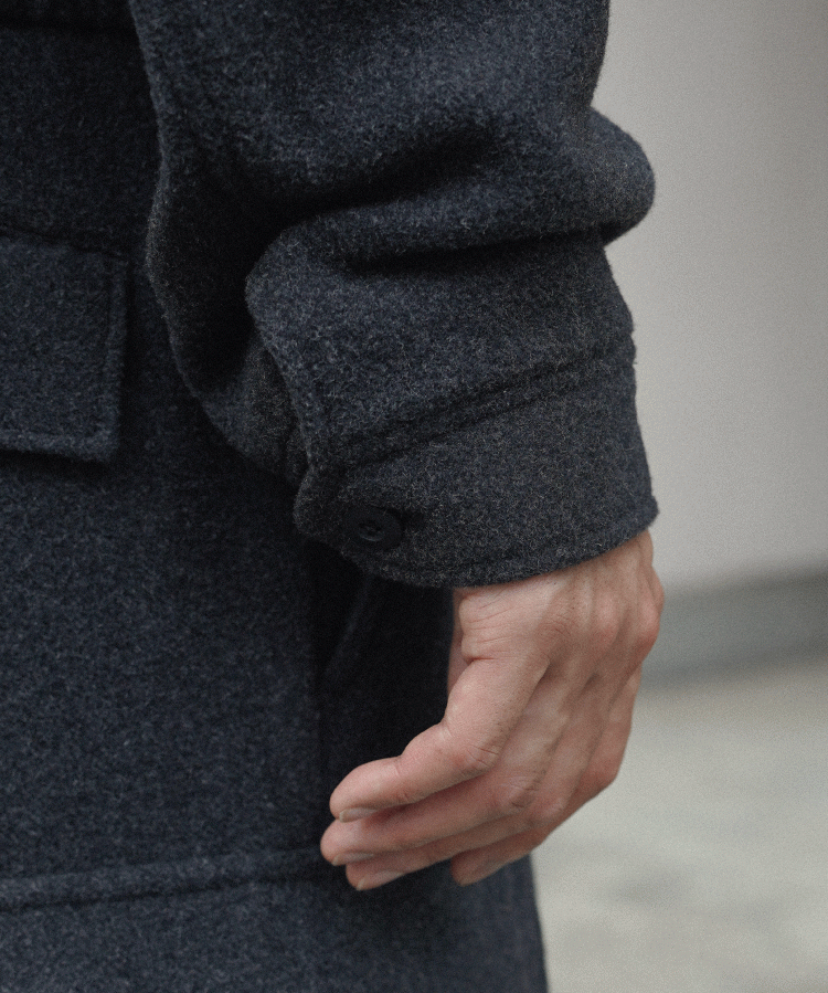 shiun(シウン) ONLINE STORE / WOOL TRACK BLOUSON
