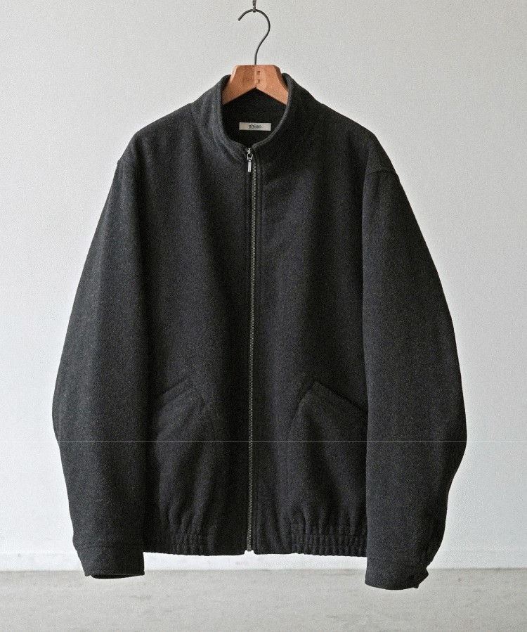 shiun(シウン) ONLINE STORE / WOOL TRACK BLOUSON