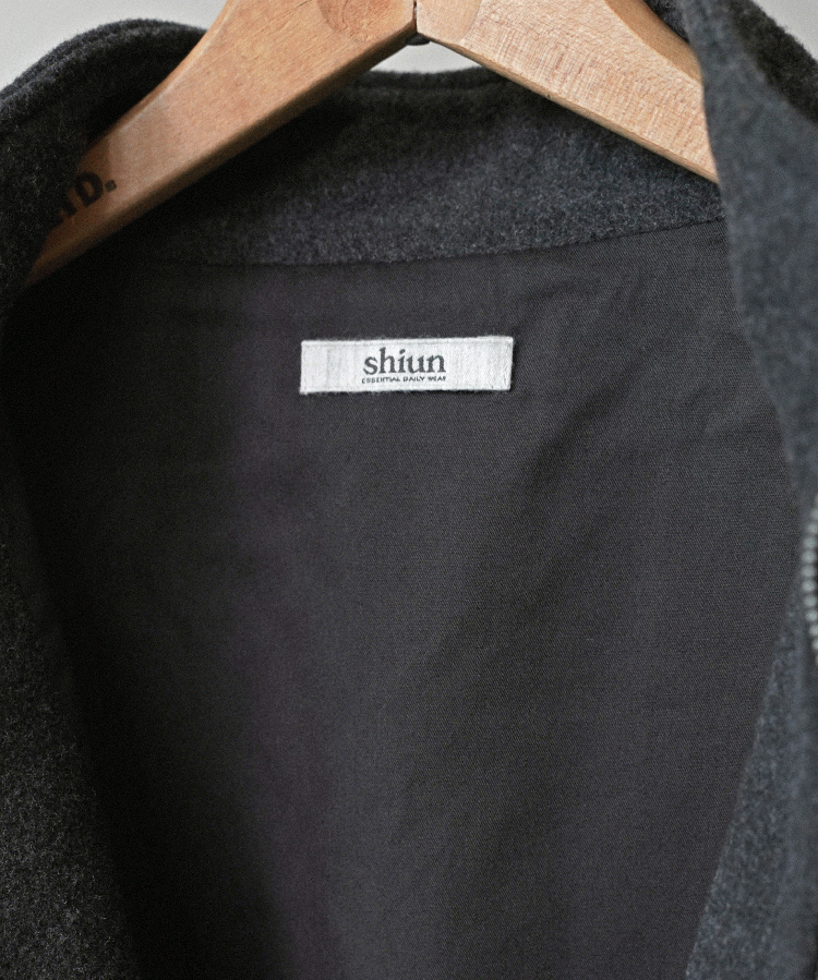 WOOL TRACK BLOUSON