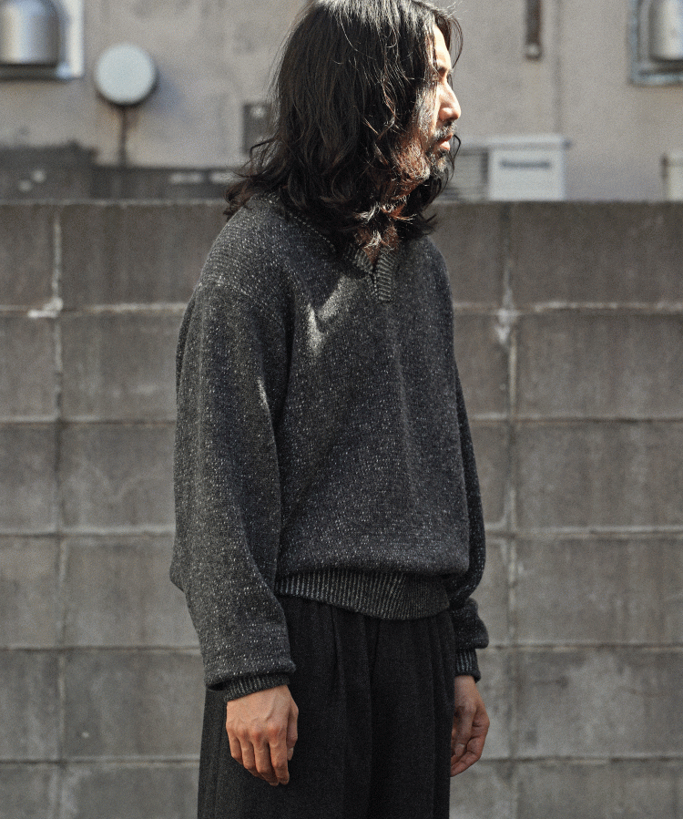 shiun(シウン) ONLINE STORE / WOOL A-1 KNIT